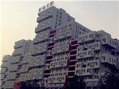 [鄭州真石漆]富士康冠達(dá)花園個性設(shè)計，只用超前單彩真石漆